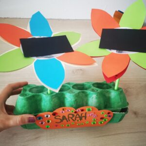 Kit activités manuelles - Bouquet de fleurs en papier